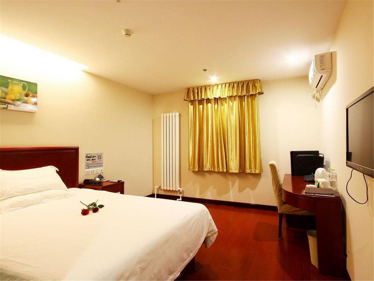 Greentree Inn Beijing Daxing Huangcun Qingyuan Road Metro Station Express Hotel Exterior foto